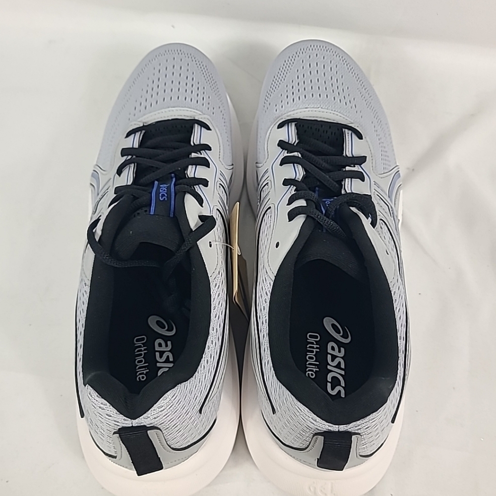 NEW Asics Men's Gel-Contend 9 Piedmont Grey/Black Sneakers Sz 12 - Picture 5 of 8